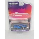 Greenlight 1:64 Plymouth Cuda 440 6BL 1971 shaker blue